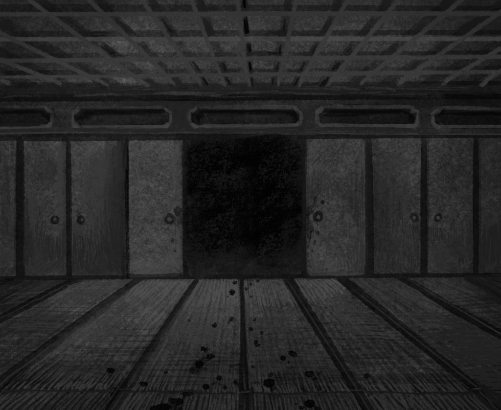 和風ホラー背景素材集Vol.2 - Cursed Interior - / 全22枚-