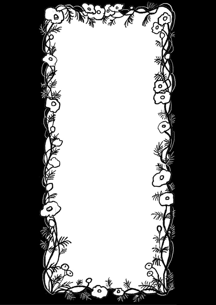 フリー素材 / 植物フレーム / 全9枚