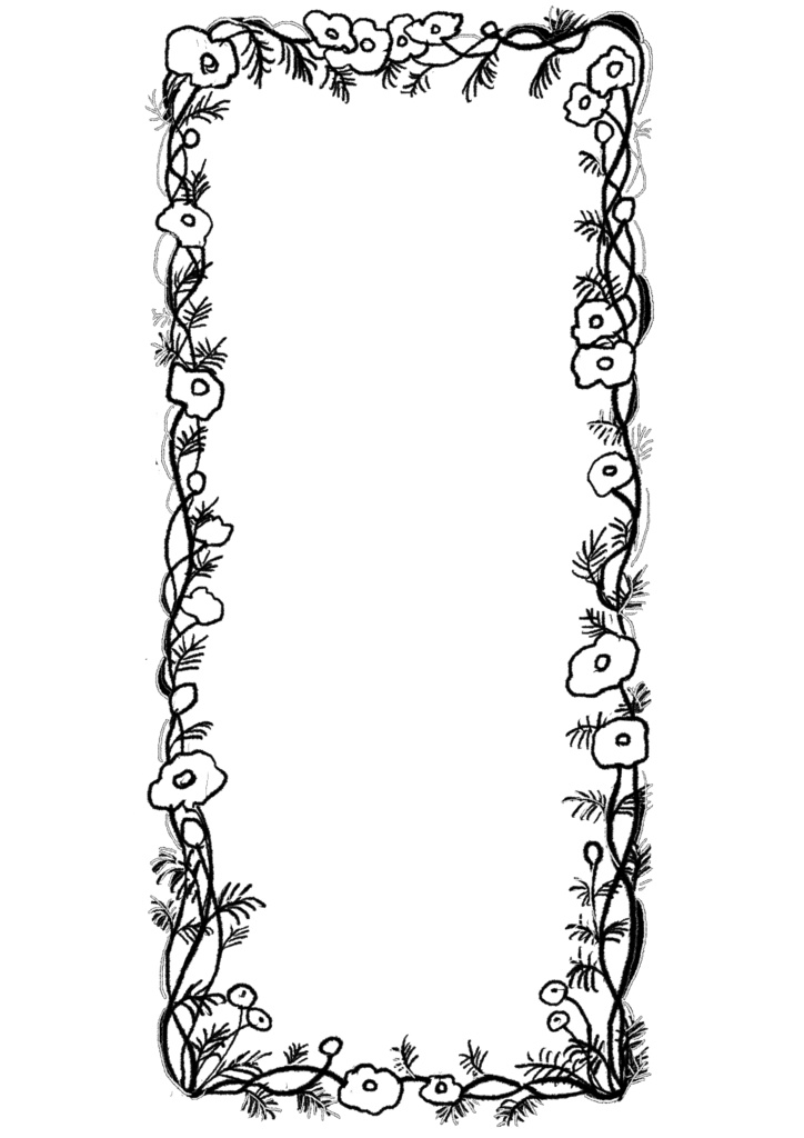 フリー素材 / 植物フレーム / 全9枚