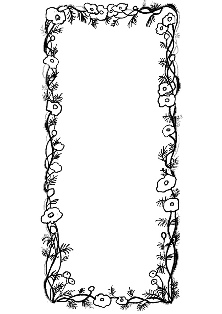 フリー素材 / 植物フレーム / 全9枚