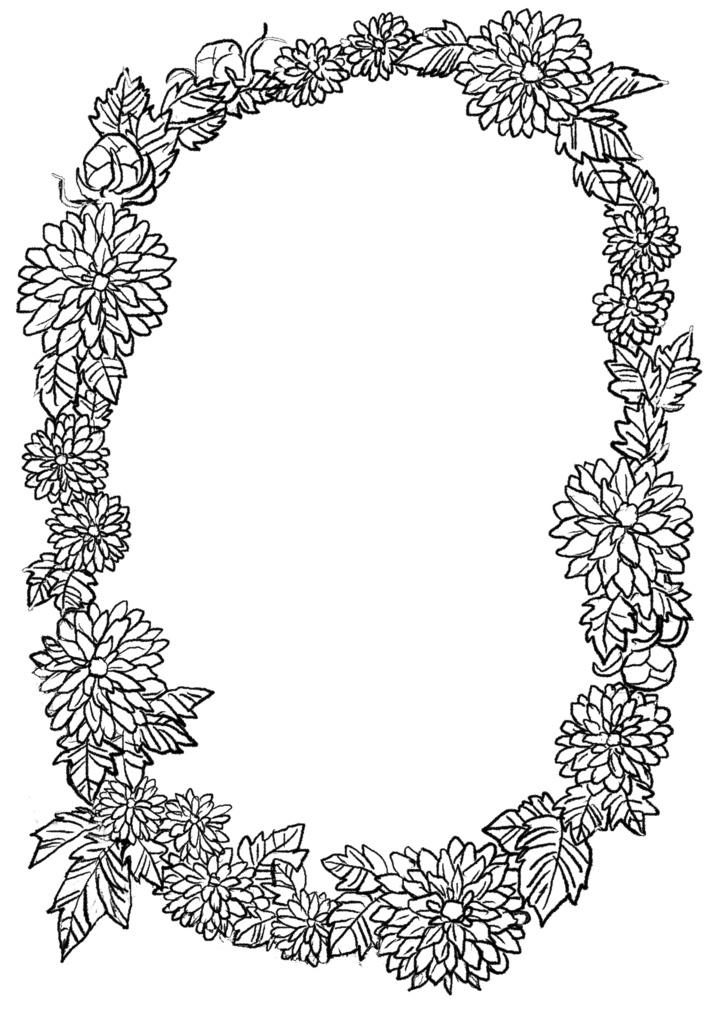 植物フレーム素材集 Vol.1