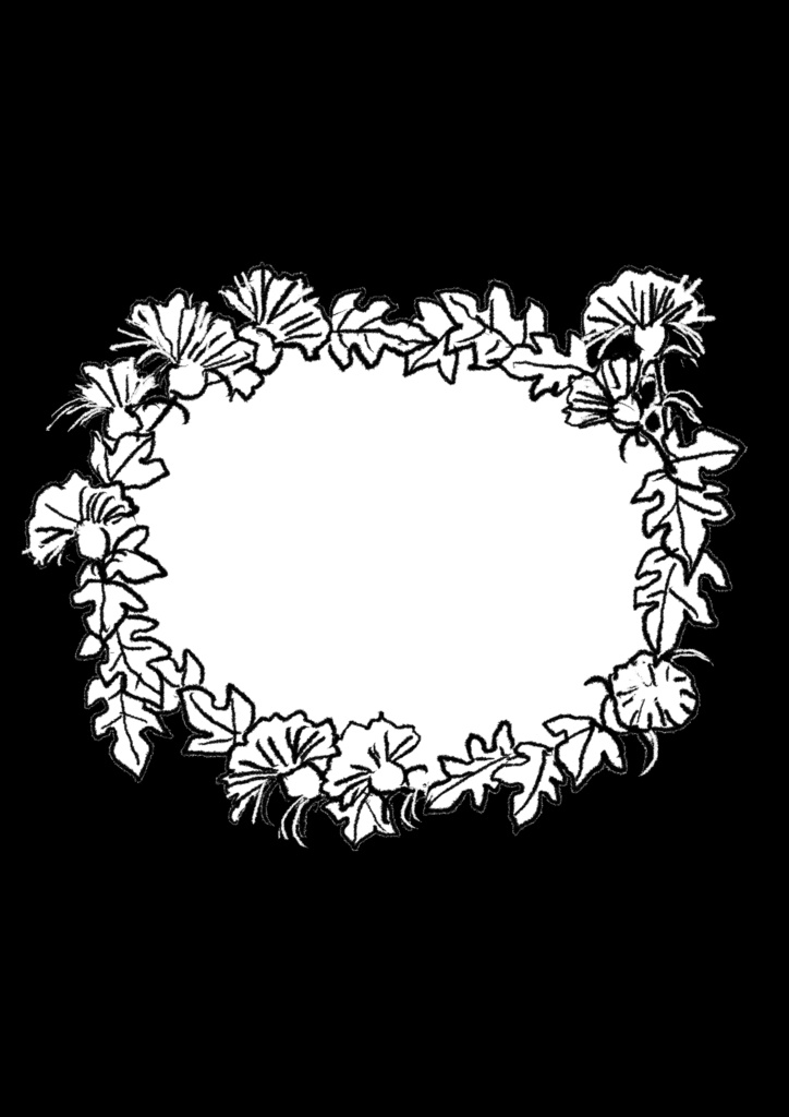 植物フレーム素材集 Vol.1