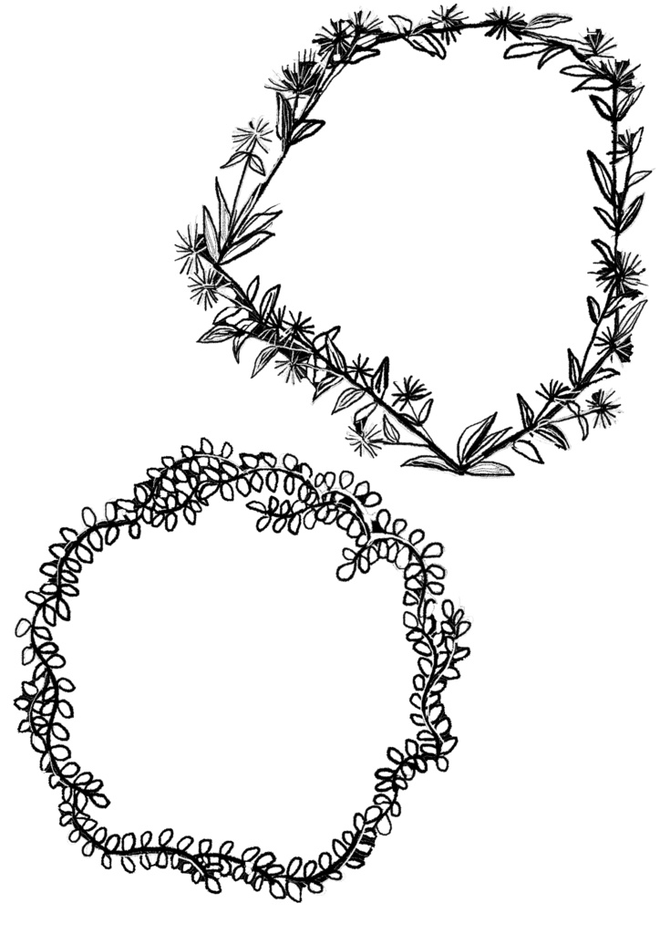 植物フレーム素材集 Vol.1