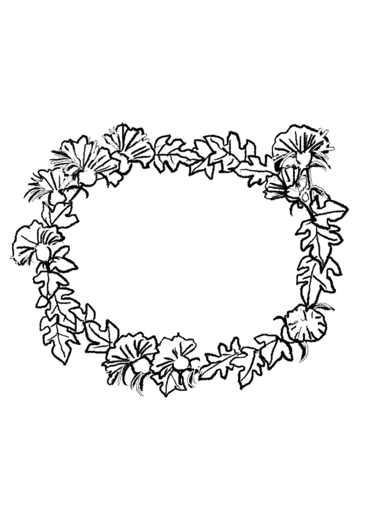 植物フレーム素材集 Vol.1