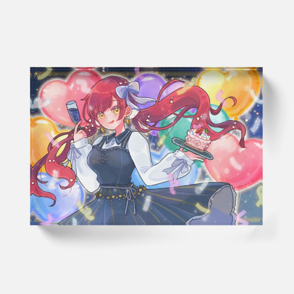 バースデー・3周年アクリルブロック