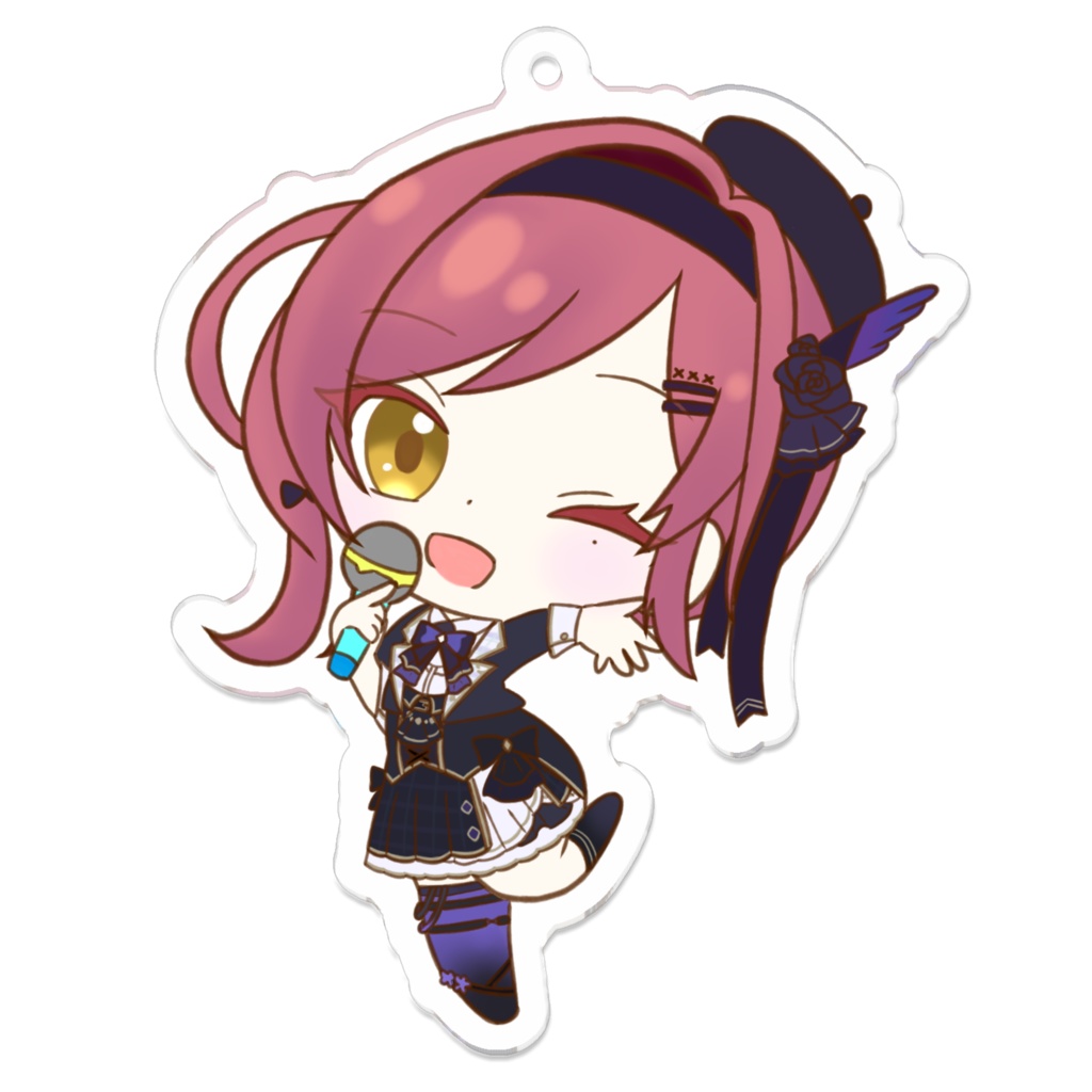 新衣装ミニキャラアクリルキーホルダー