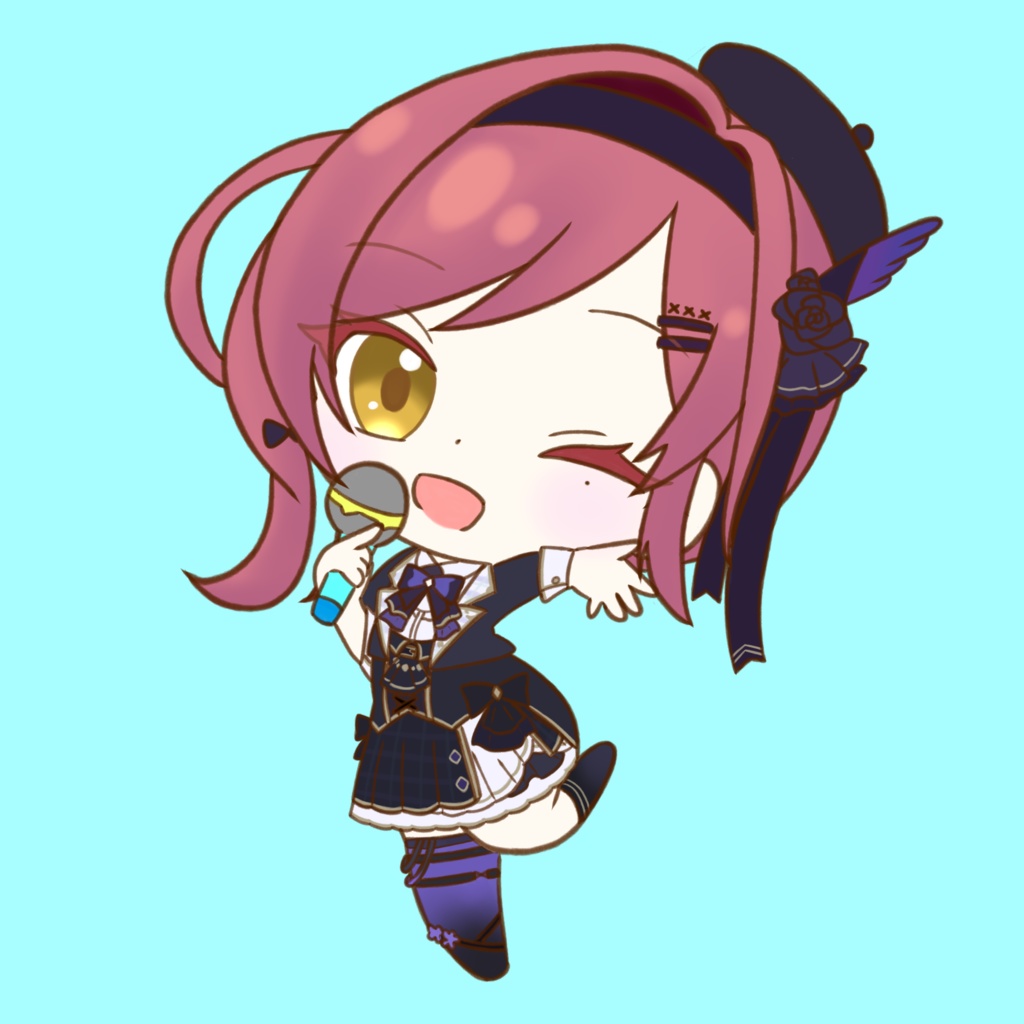 新衣装ミニキャラアクリルキーホルダー