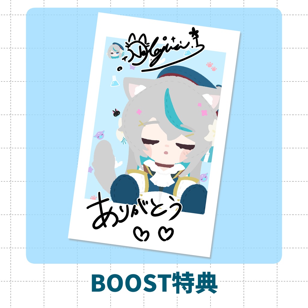 【猫百合イッサ】パターン柄グッズ