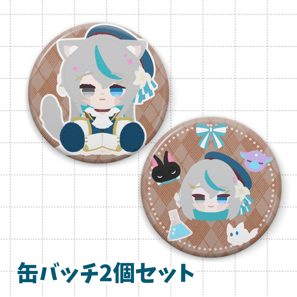 【猫百合イッサ】パターン柄グッズ