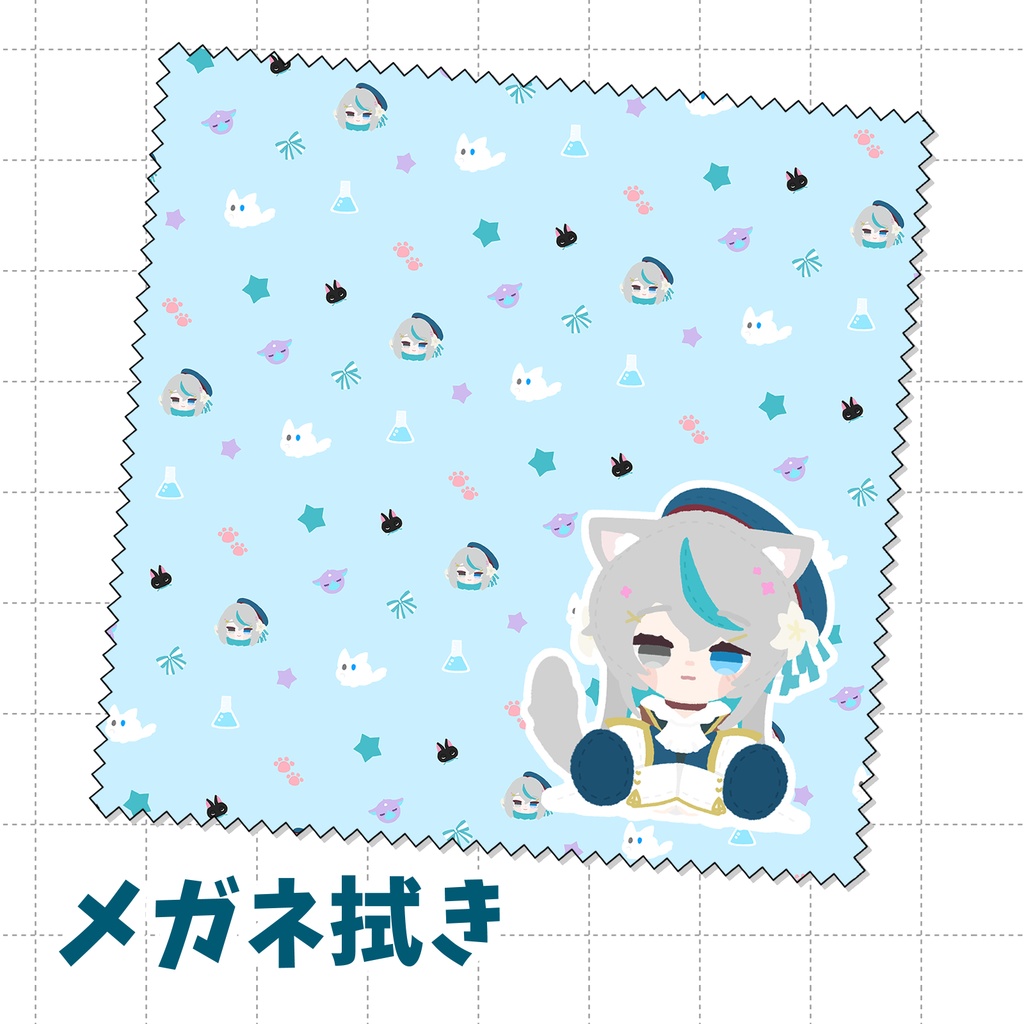 【猫百合イッサ】パターン柄グッズ