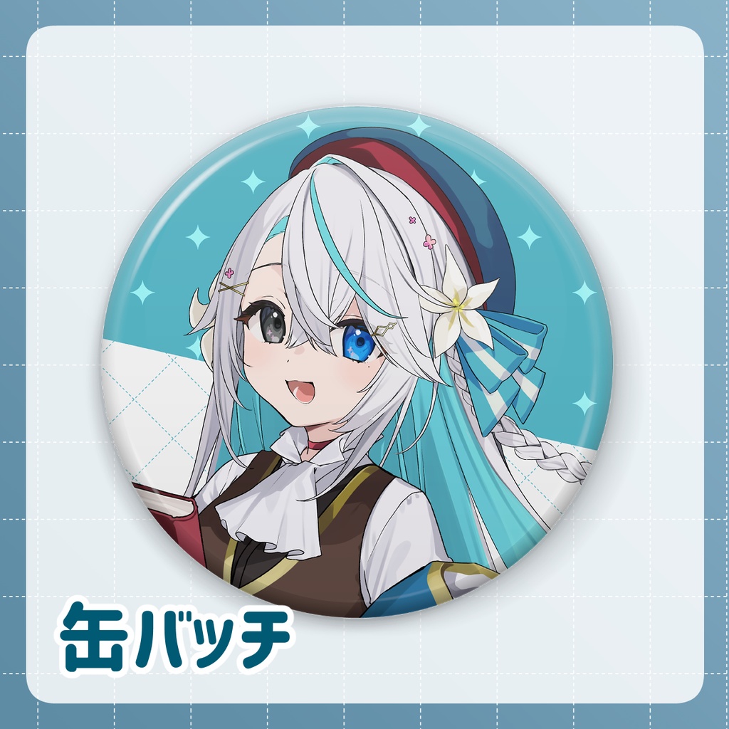 【猫百合イッサ】キービジュイラストグッズ