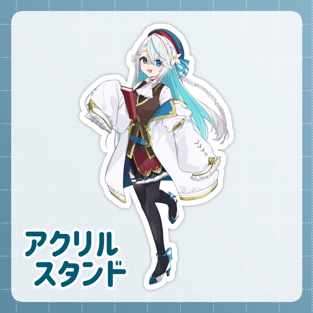 【猫百合イッサ】キービジュイラストグッズ