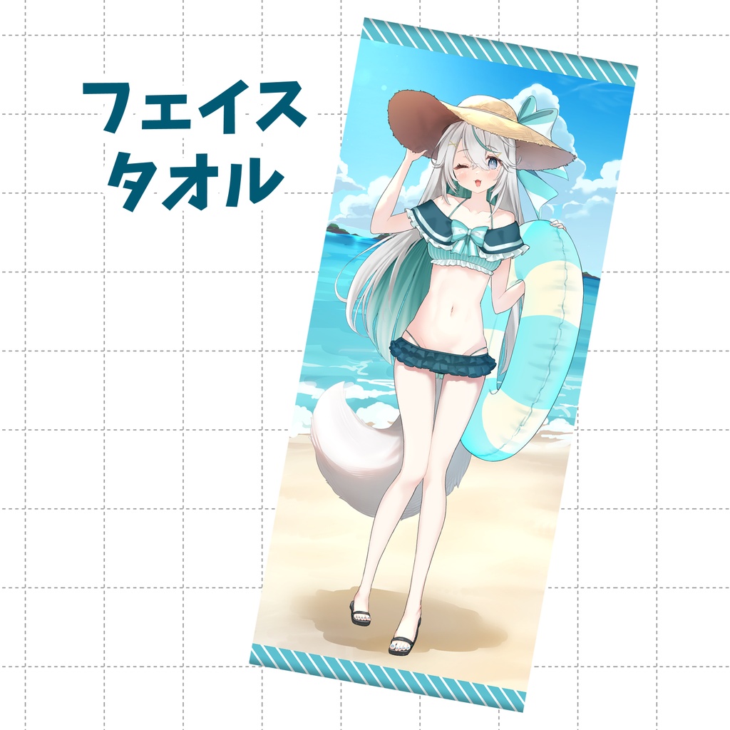 【猫百合イッサ】水着グッズ