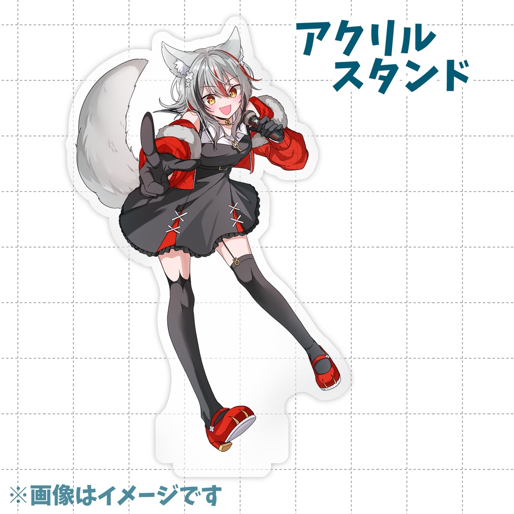 【夜歌ウルウ】チャンネル登録1000人記念グッズ【5/4までの予約注文】
