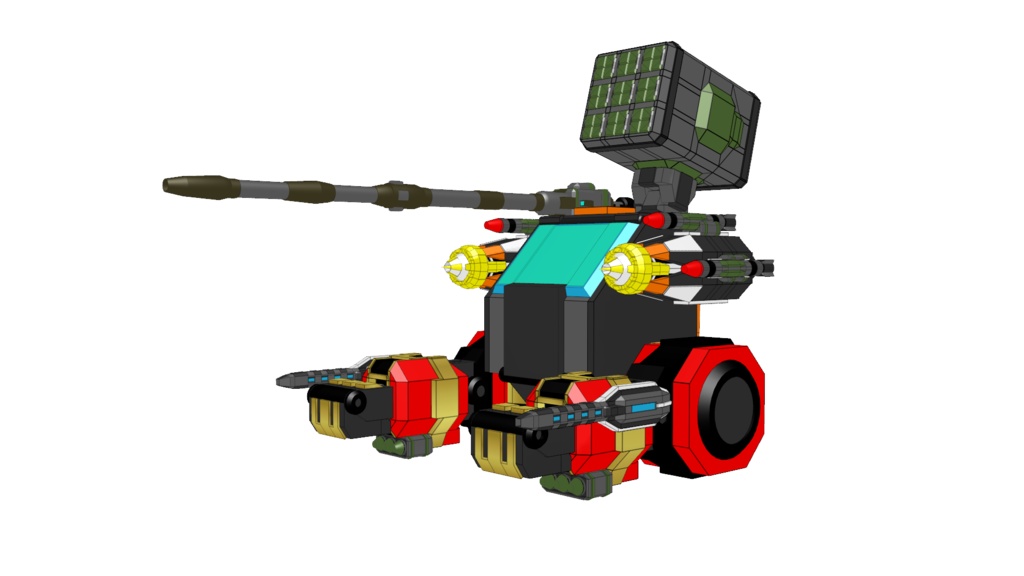 【カスタムオプション-05 バックパックユニット&ウェポンセット】