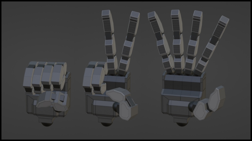 【カスタムアクセサリ-01・ハンドパーツセット】