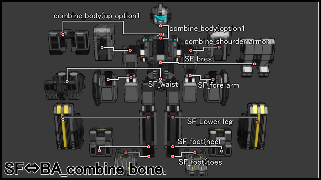 【CustomOption-08・BasicArmor+BoosterCanon】