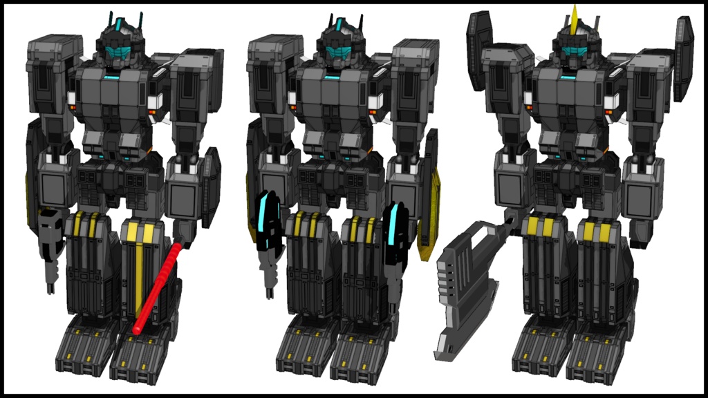 【CustomOption-08・BasicArmor+BoosterCanon】