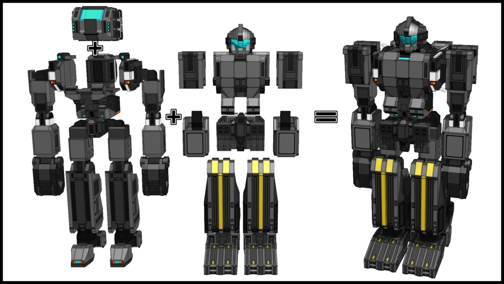 【CustomOption-08・BasicArmor+BoosterCanon】