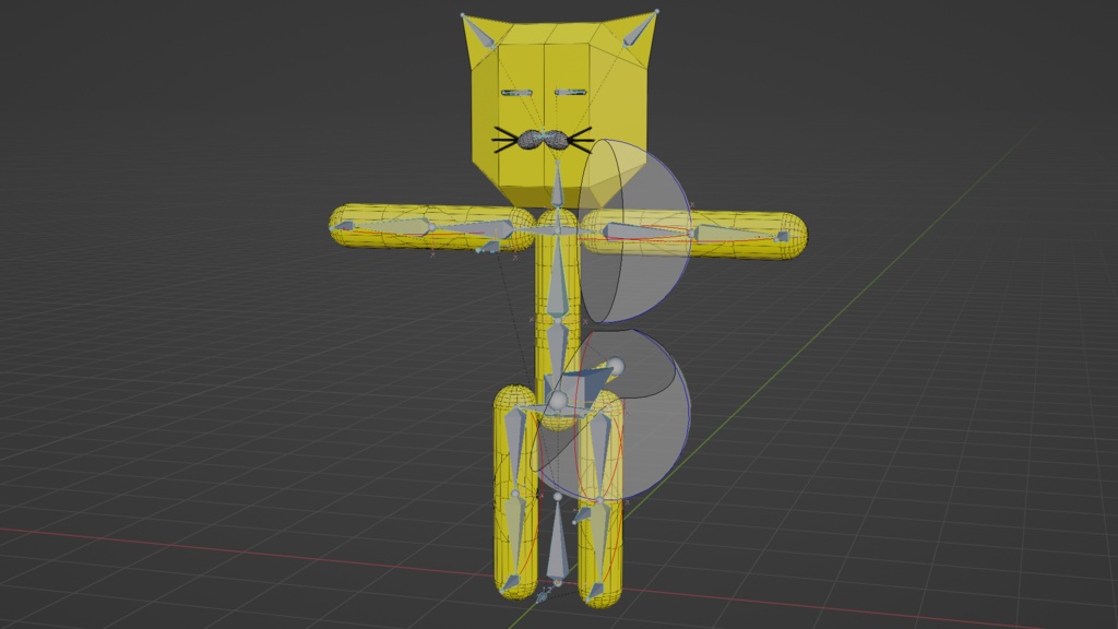 練習用モデル【猫擬き】