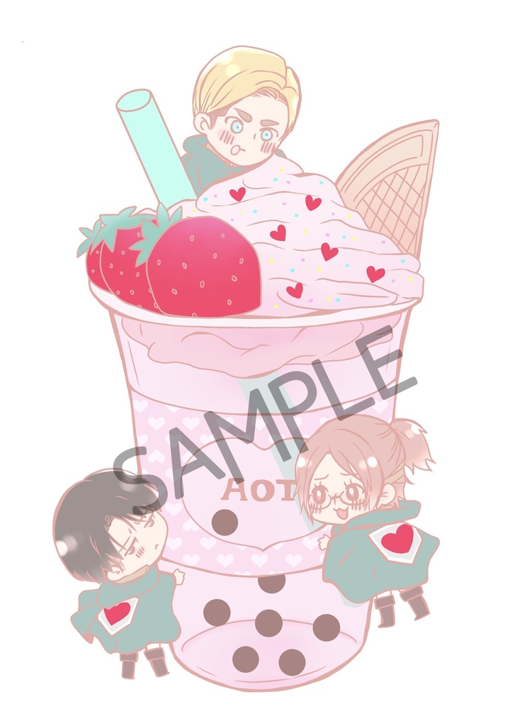 幹部組★タピオカアクリルキーホルダー