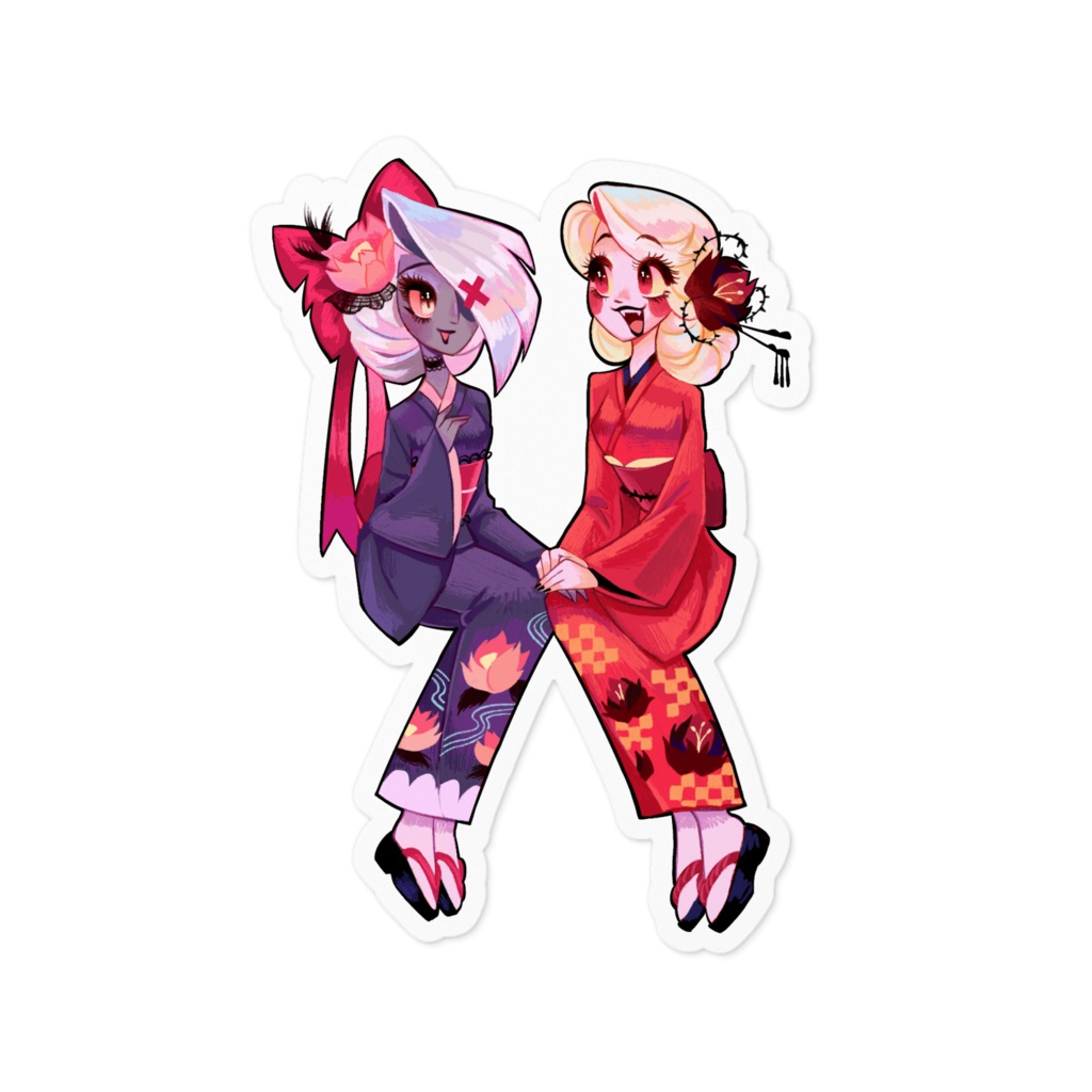 [チャバギ]　着物　ステッカー