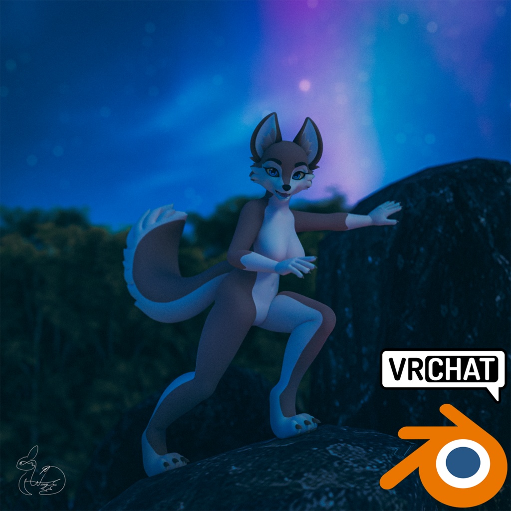  Aleu - Nayomi's Furry Base Model (Textures Only)