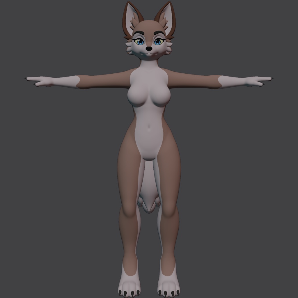 Aleu - Nayomi's Furry Base Model (Textures Only)