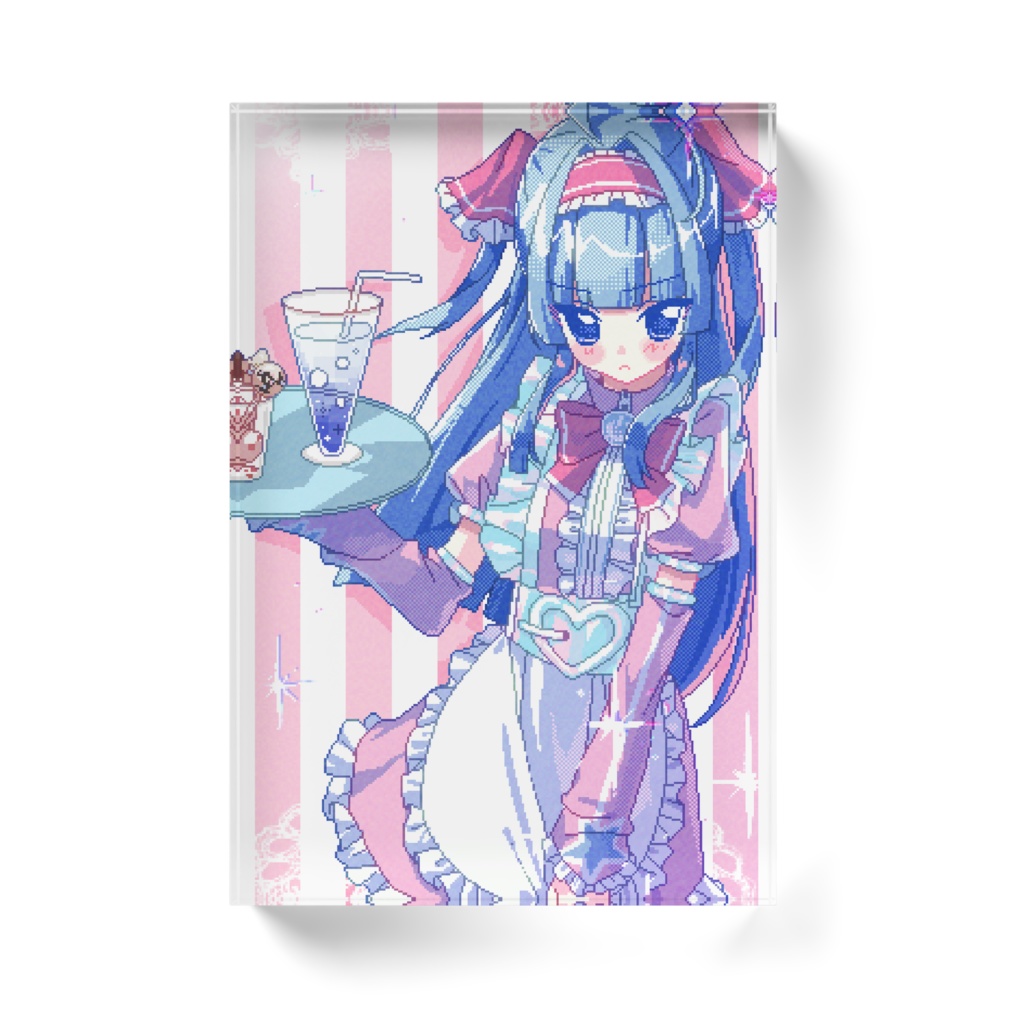 ぱそがるっ!杜若ミオ アクリルブロック