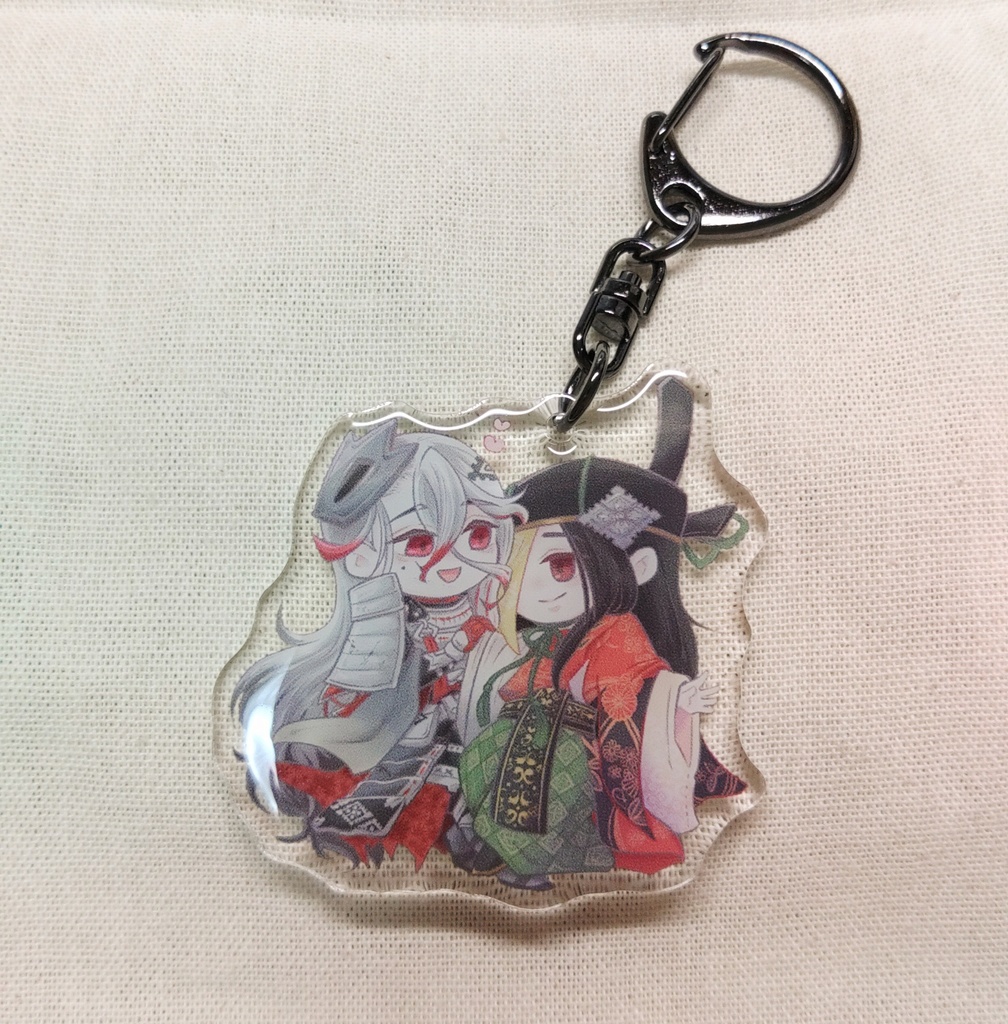 大内主従アクリルキーホルダー