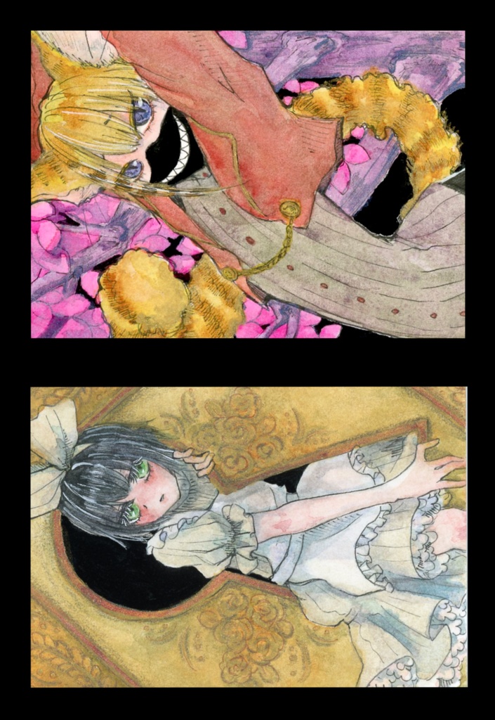 アリス展ポストカード