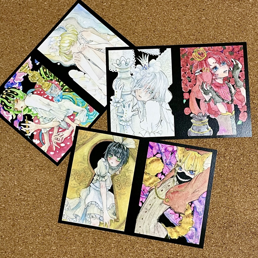 アリス展ポストカード