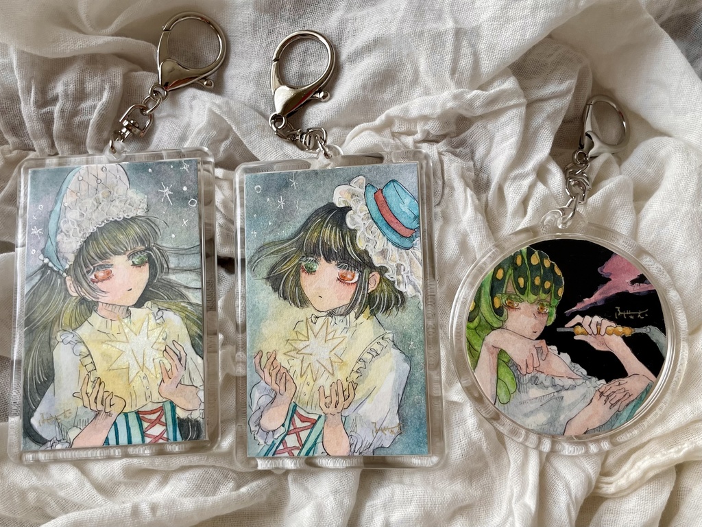 原画キーホルダー
