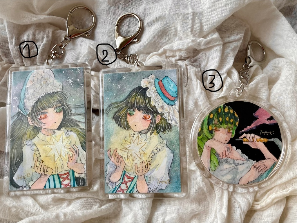 原画キーホルダー