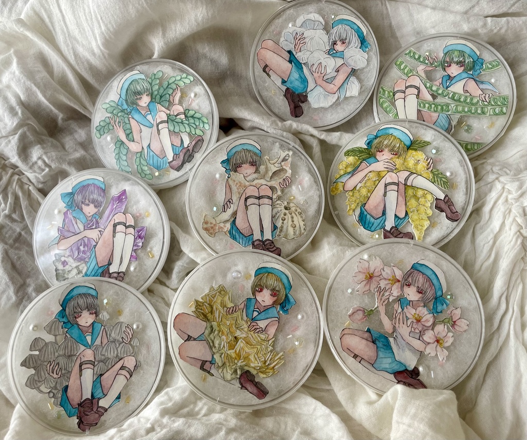 培養少年原画(シールオマケ付きます！)