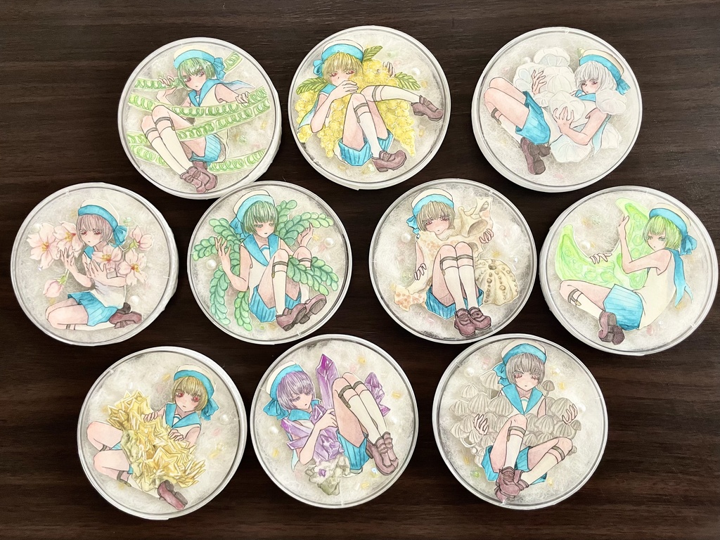 培養少年原画(フレークシールオマケ付き)
