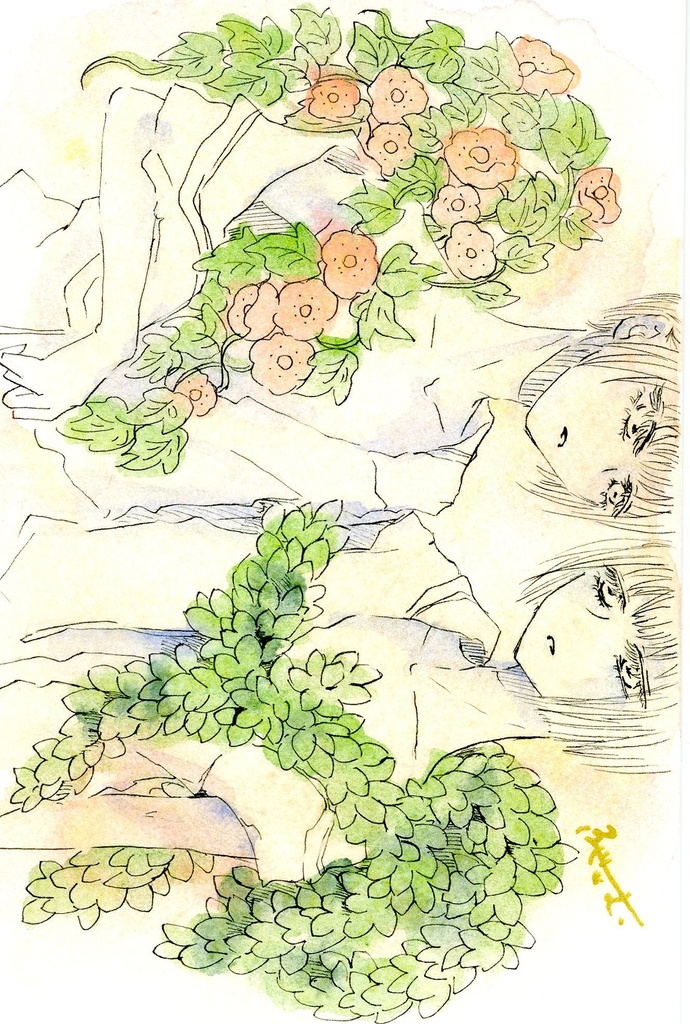 紡がれた物語へ ドローイング