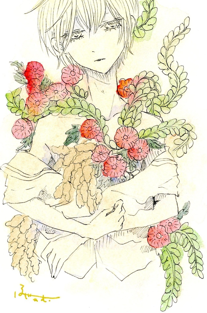 紡がれた物語へ ドローイング