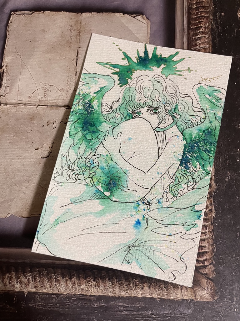 天使の日ドローイング