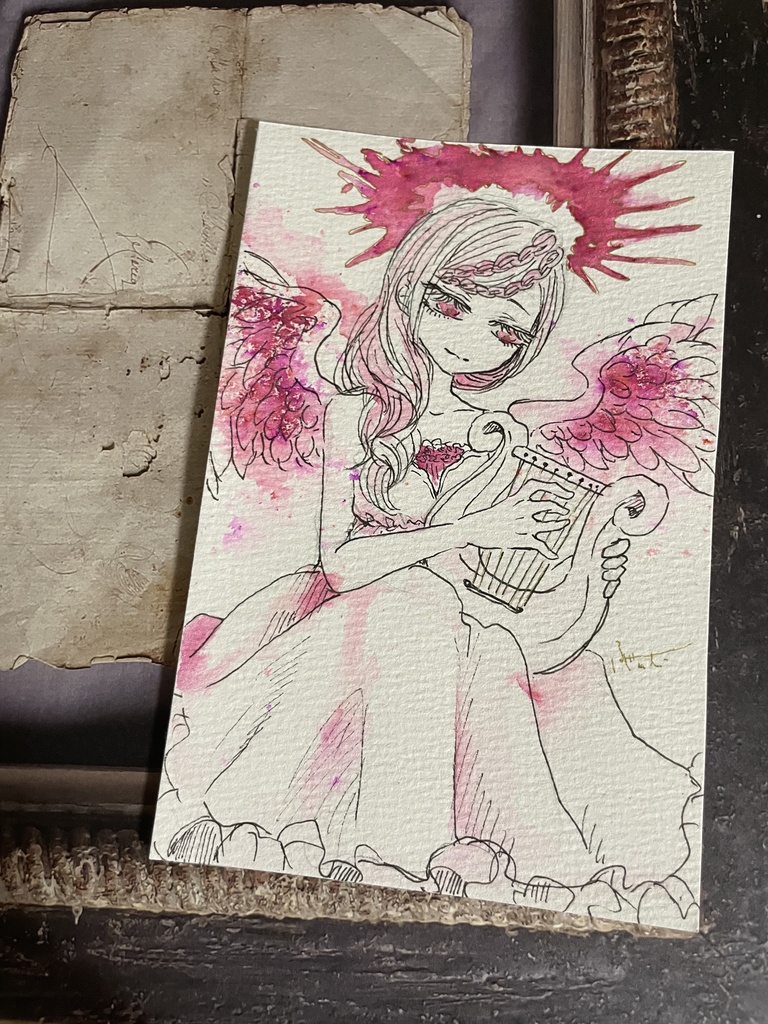 天使の日ドローイング