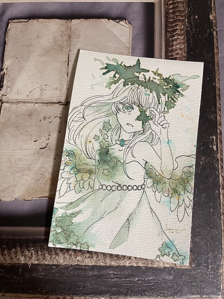 天使の日ドローイング