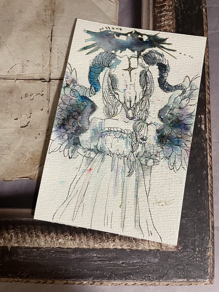 天使の日ドローイング