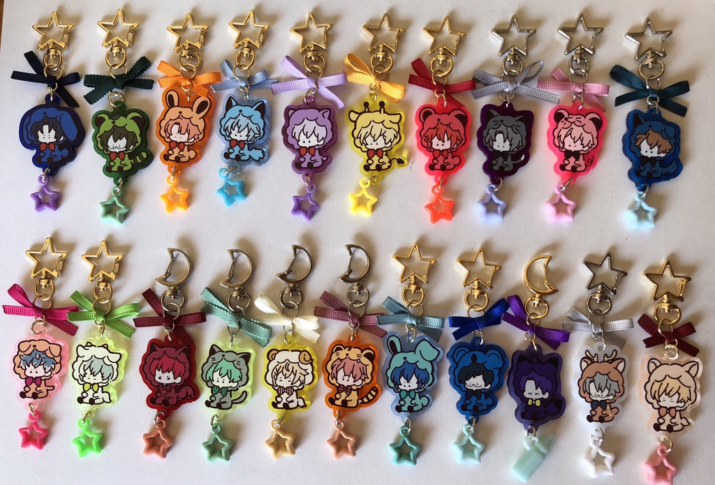 IDOLiSH7 リボンカラーアクキー