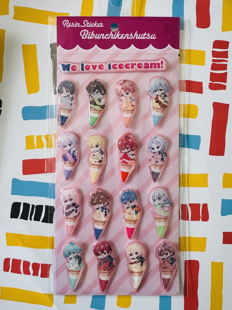 アイナナ立体レジンシール