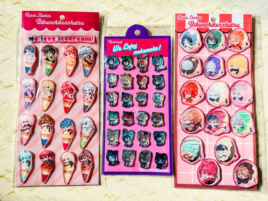 アイナナ立体レジンシール