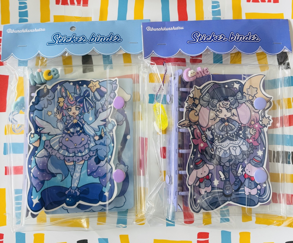 オリジナルキャラシールバインダー