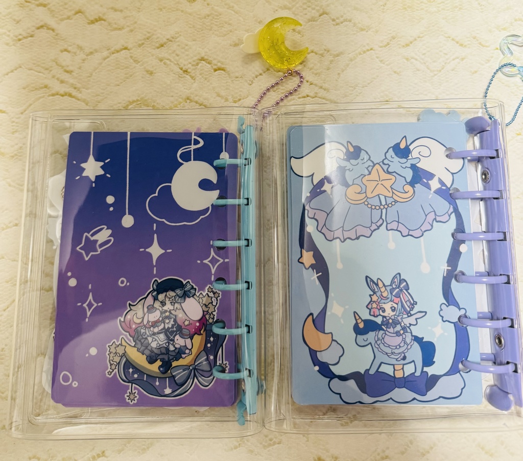 オリジナルキャラシールバインダー