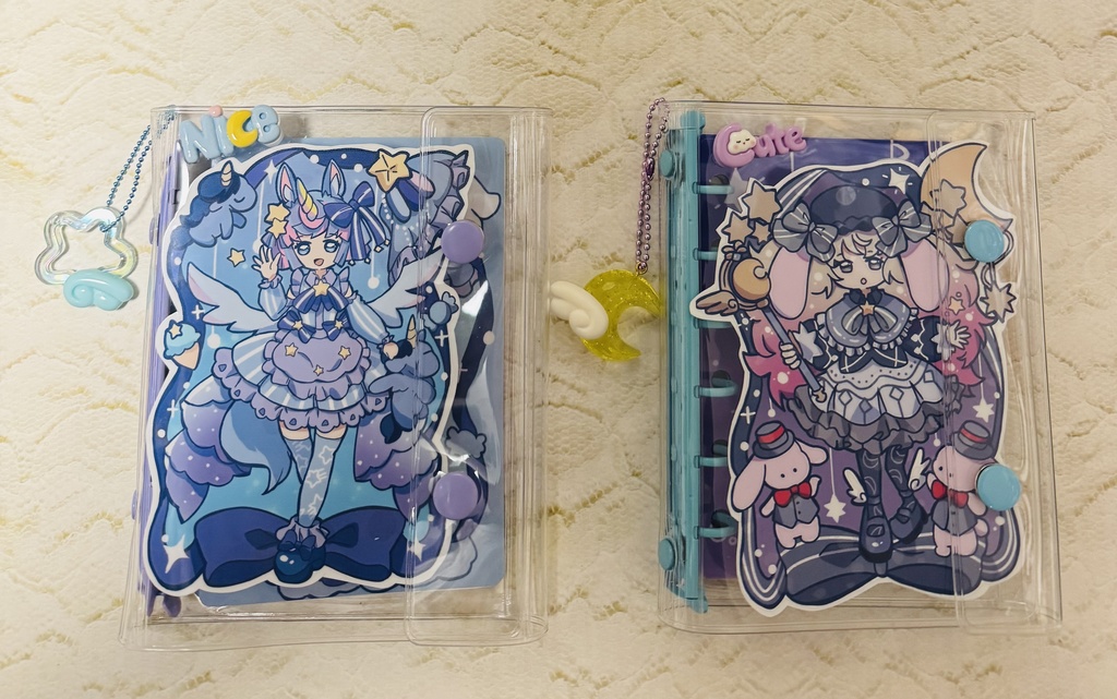 オリジナルキャラシールバインダー