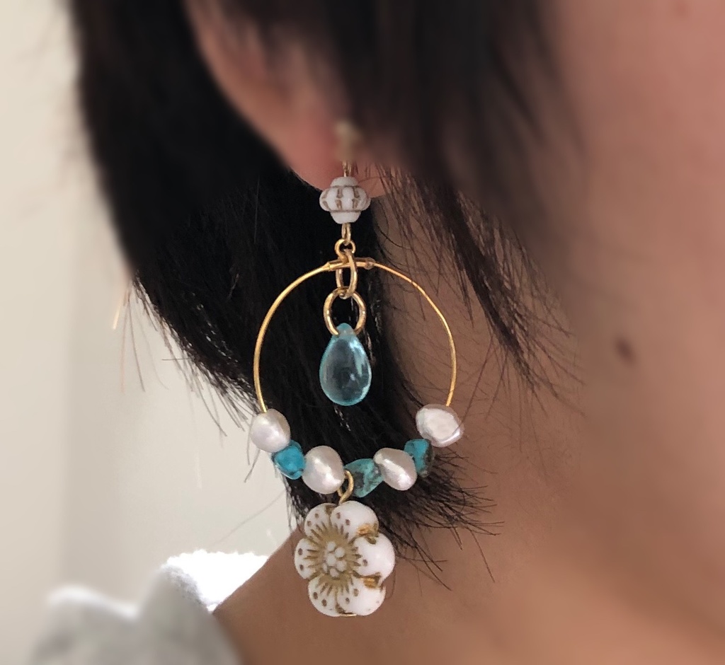 刀剣乱舞 千代金丸イメージ イヤリング・ピアス