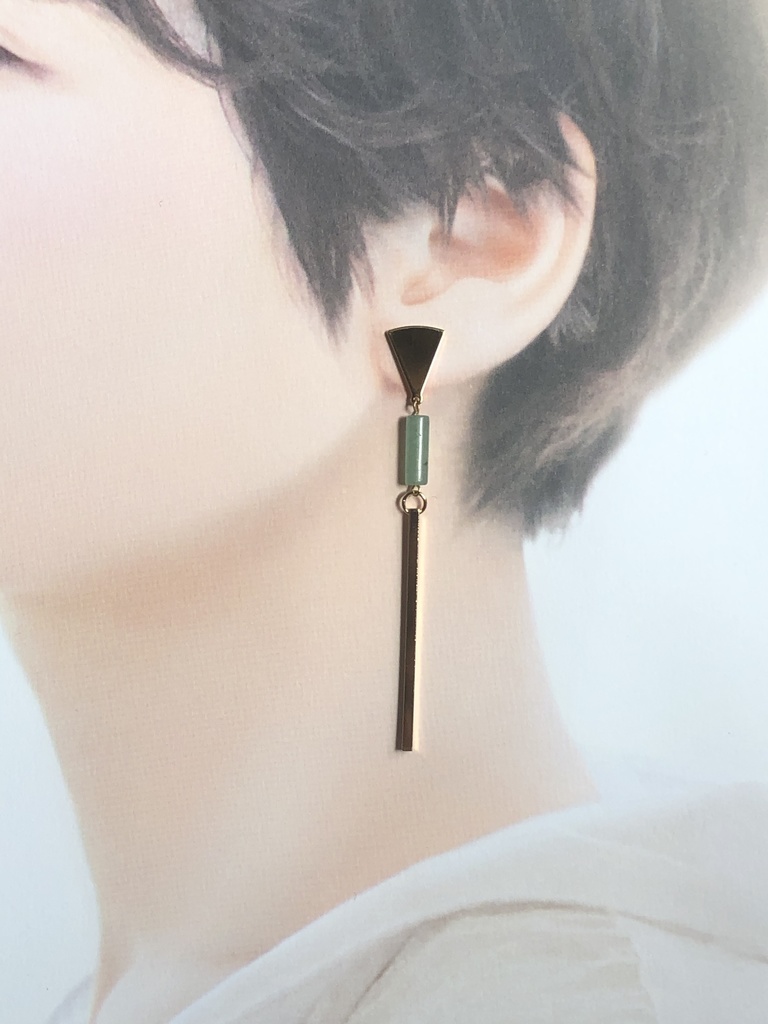 刀剣乱舞 膝丸イメージピアス・ノンホールピアス